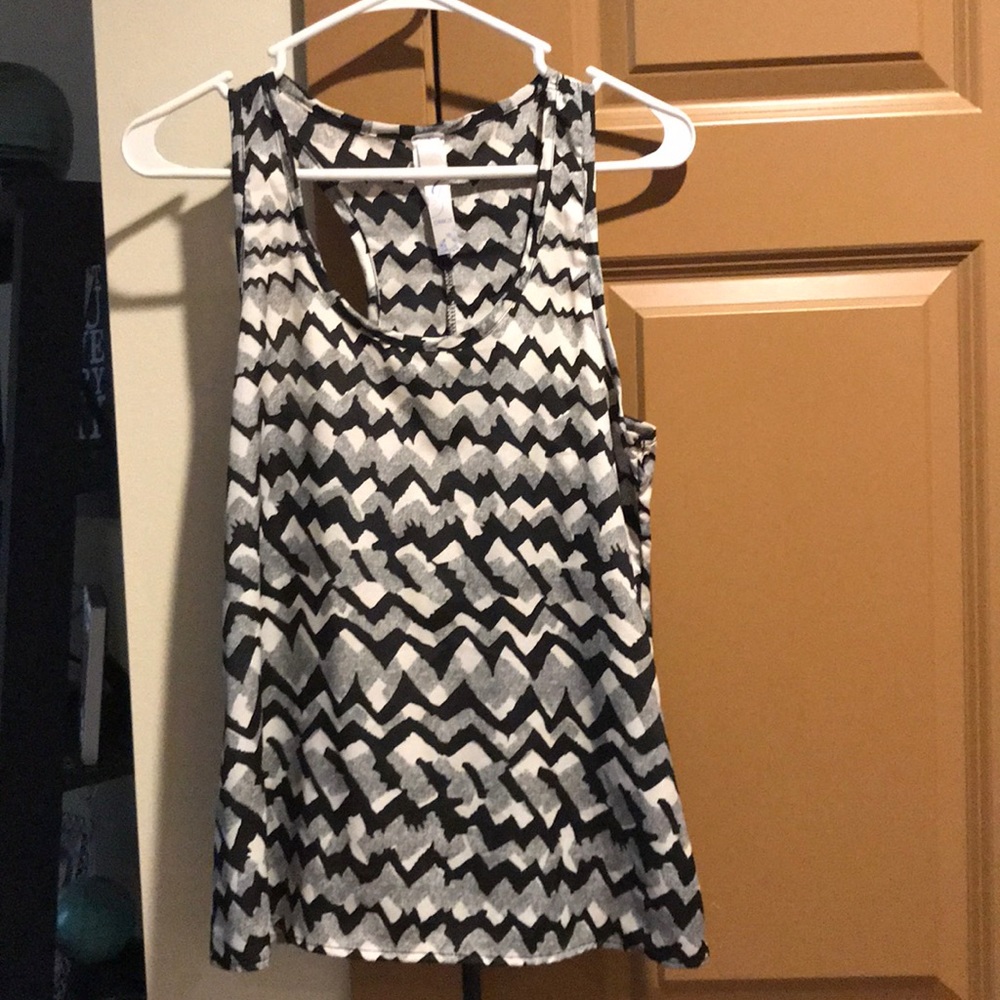 Racerback tank top